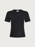 Regina Fitted Tee - Black