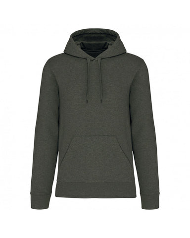 Jens Hoodie - Green Marble Heather