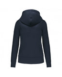 Charlotte Zipped Hoodie - Navy