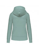 Charlotte Zipped Hoodie - Sage