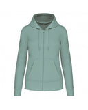 Charlotte Zipped Hoodie - Sage