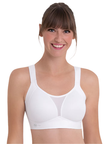 Smart Control Sports Bra - White