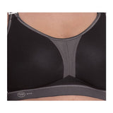 DynamiX Star Sports Bra - Black/Anthracite