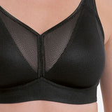 Air Control DeltaPad Sports Bra - Black