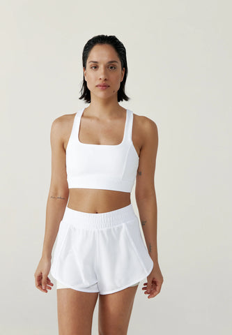 Padma Top - White/Light Stone