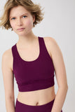 Wellness Bra - Black Plum