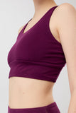 Wellness Bra - Black Plum