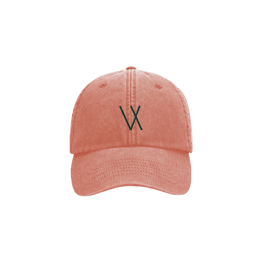 Denim Cap - Orange