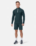 Relentless 1/4 Zip - Moss Green