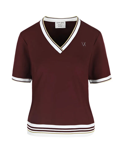 Emilie Top - Burgundy