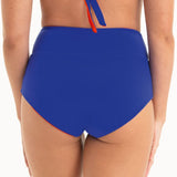 Marcella Bikini Bottom - Ocean Blue/Sunset