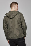 Full Zip Packable Rain Jacket and Windbreaker - Torba