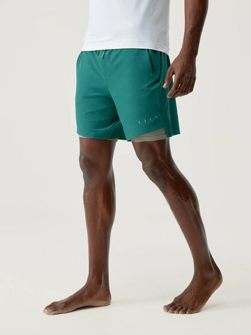 Natron Short - Basil Green/Rock