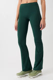 Flared Sports Pants - Seaweed