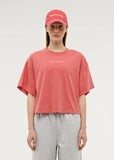 Nomad Boxy Tee - Washed Poppy Red