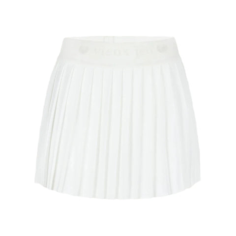 Chantal Skirt Heart - White