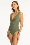 Spinnaker Panel Line One Piece - Khaki