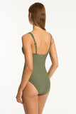 Spinnaker Panel Line One Piece - Khaki