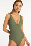 Spinnaker Panel Line One Piece - Khaki