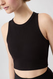 Athleisure Top - Black