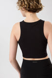 Athleisure Top - Black