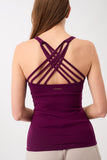 Infinity Top - Black Plum