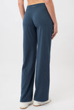 Wide Leg Workout Pants - Dark Peppermint