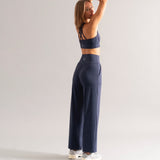 Chill Flow High-Rise Pants - Navy