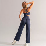 Chill Flow High-Rise Pants - Navy