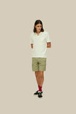 Terry Polo Shirt - White