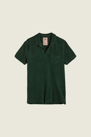 Terry Polo Shirt - Green