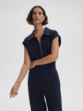 Monica Jumpsuit - Navy