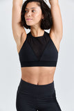 Rebel Sports Bra - Black