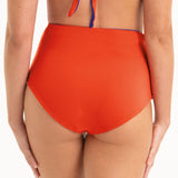 Marcella Bikini Bottom - Ocean Blue/Sunset