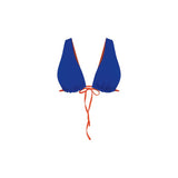 Luisa Bikini Top - Ocean Blue/Sunset