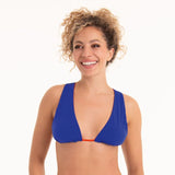 Luisa Bikini Top - Ocean Blue/Sunset