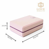 Yoga Block Foam - Precious Pink